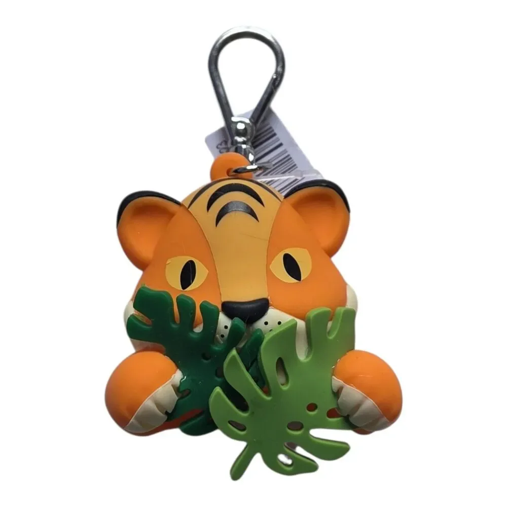 Bath & Body Works Tiger PocketBac Holder Keychain Clip New